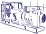 ДЭС (ДГУ) ЭТРО АД1450-Т400 6300В изготовлены с двигателем MTU 12V4000G63 от российского производителя АО «Электроагрегат» Дизель-генератор ЭТРО в Сочи АД1450-Т400 с двигателем MTU 12V4000G63 от российского производителя