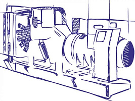Дизель-генераторы в Сочи ЭТРО АД 800-Т400 с двигателем Cummins KTA38-G5 от российского производителя